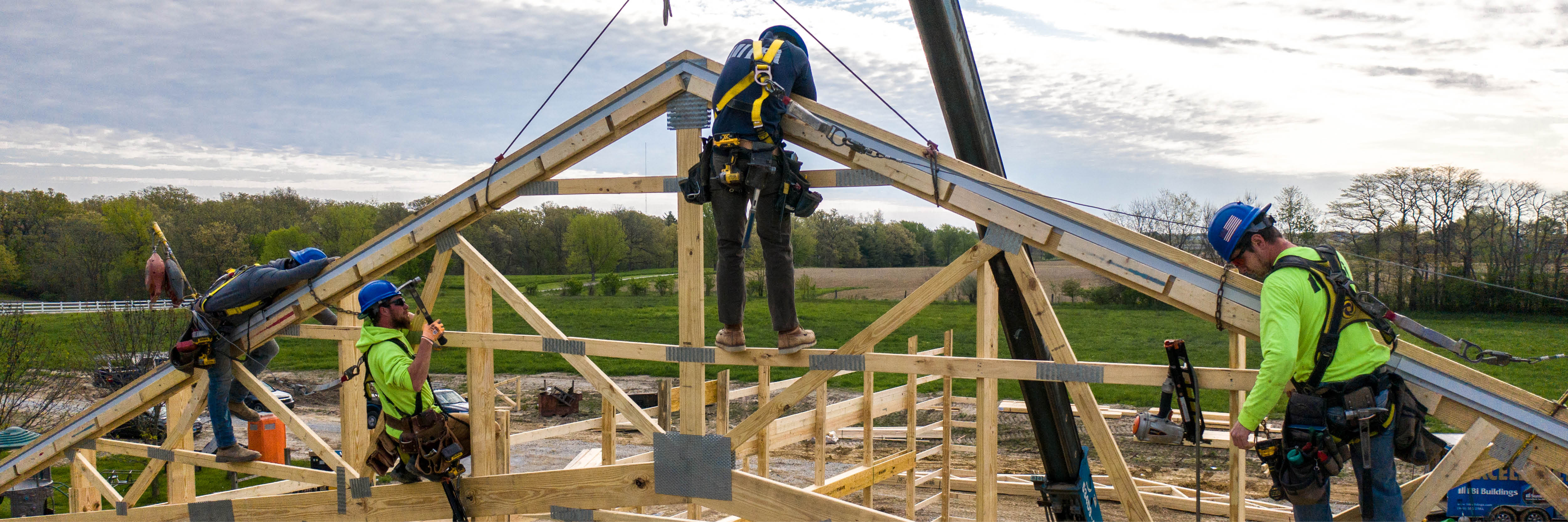 Cleaning Up The Roof Purlins On Barns Sheds Pole Buildings Pole Barn