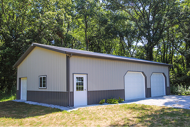 Custom Pole Barn Garage | Pulaski County, IN | FBi Buildings